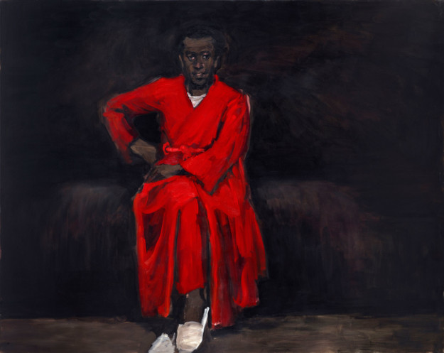 Målning av Lynette Yiadom-Boakye.