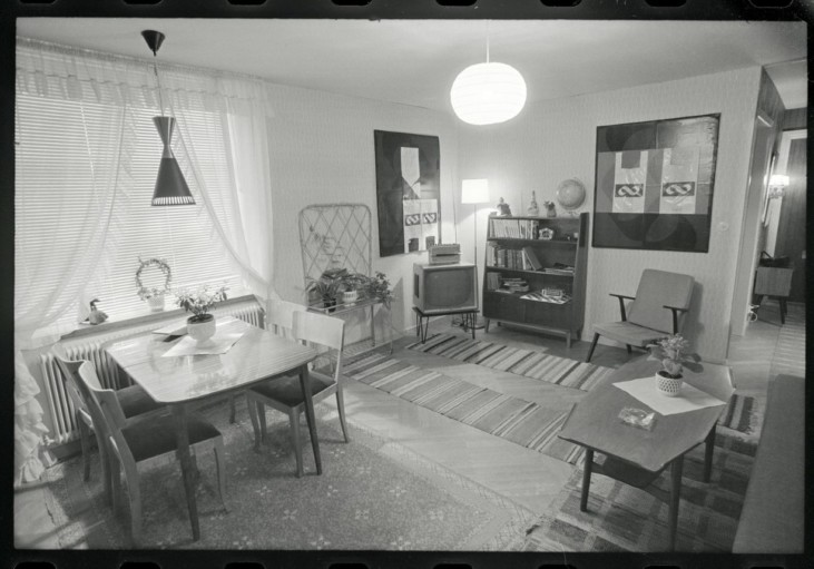 Installationsbild från 1971