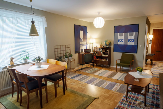 Färgfotografi från lägenheten