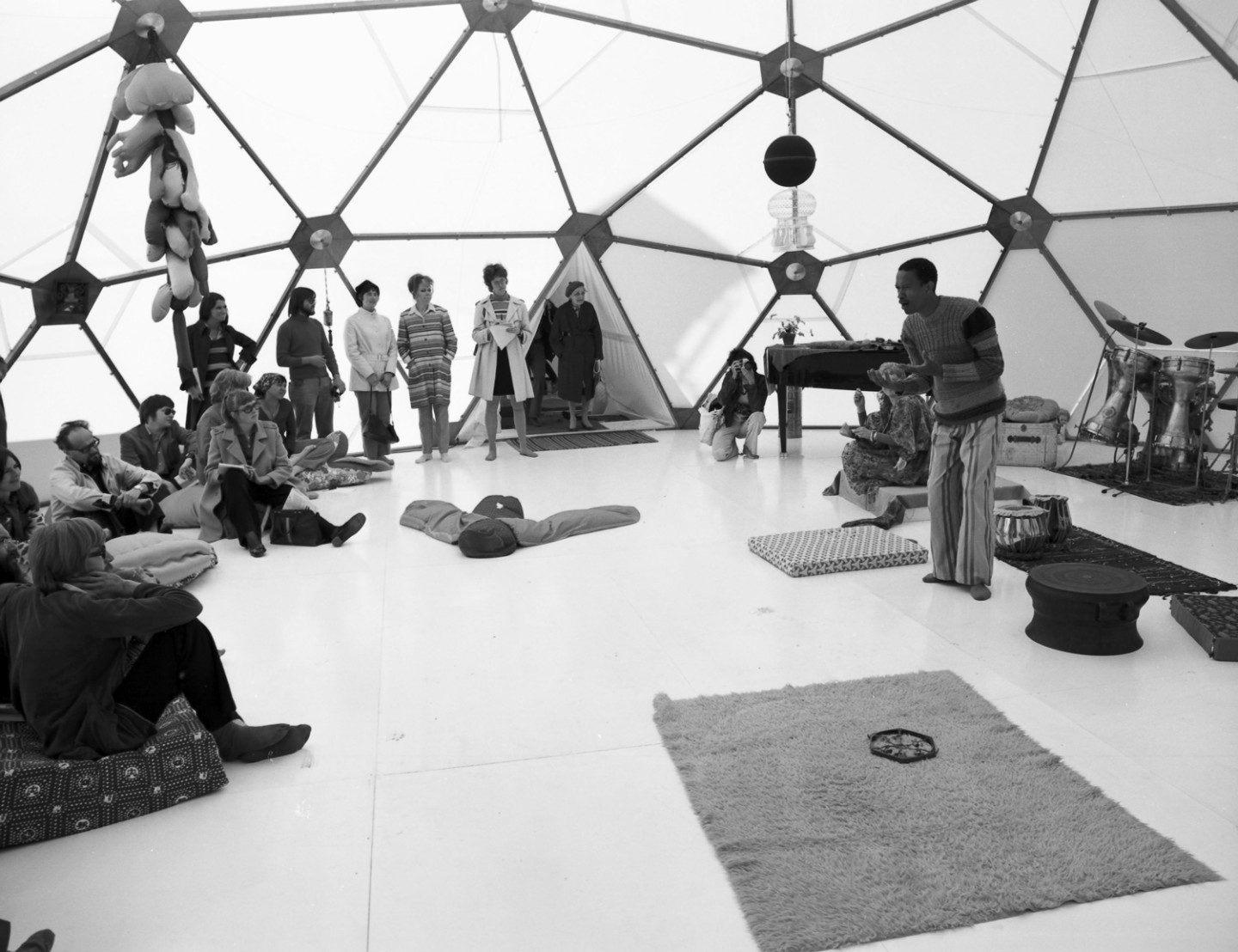 Concert in the geodesic dome