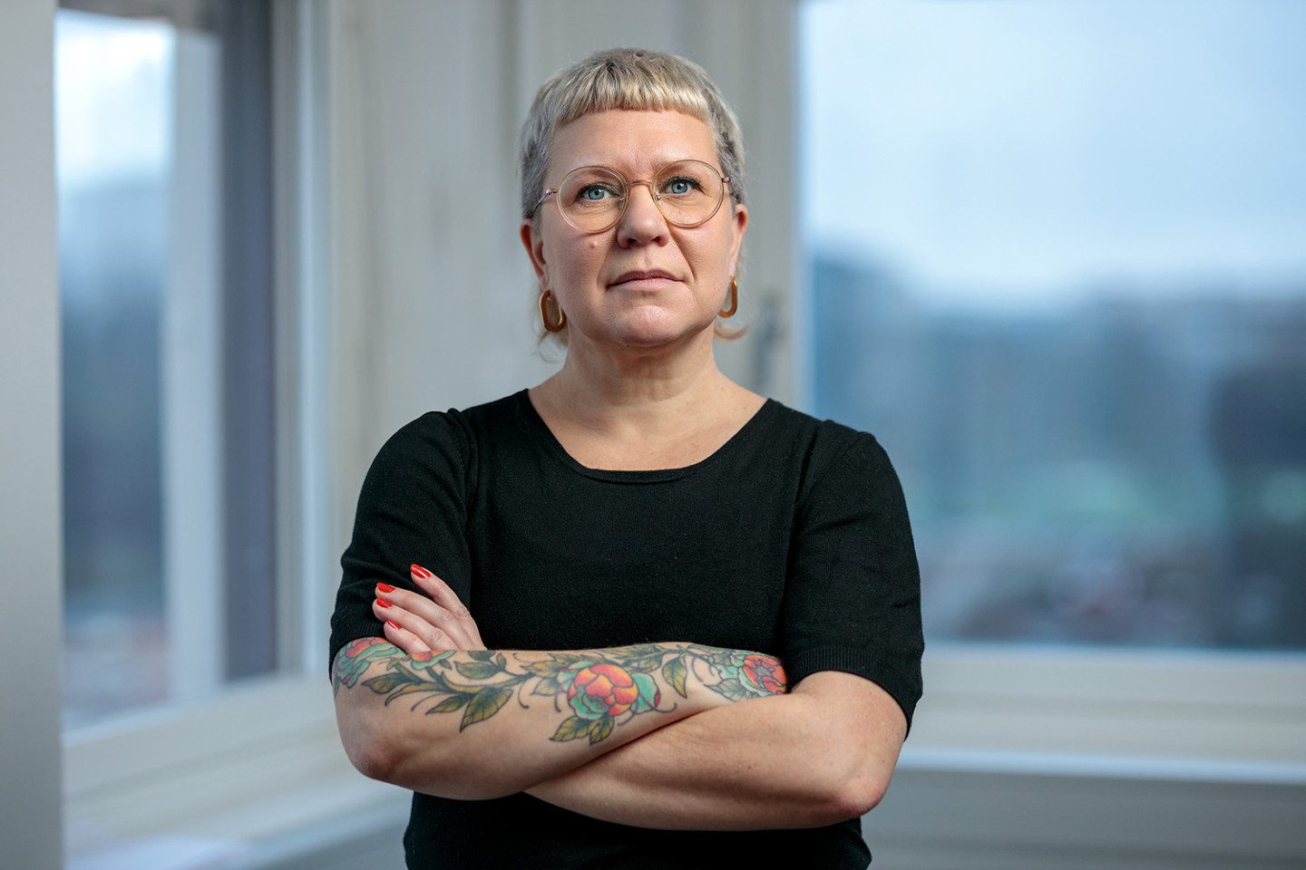 porträtt av Sara Edström