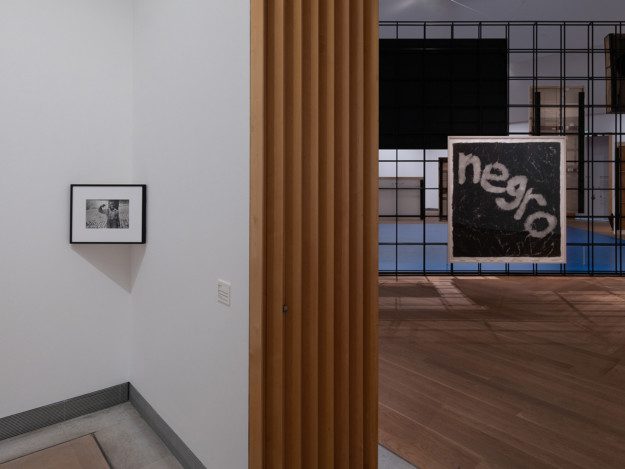 Installation view over the exhibition "Seven Rooms and a Garden"