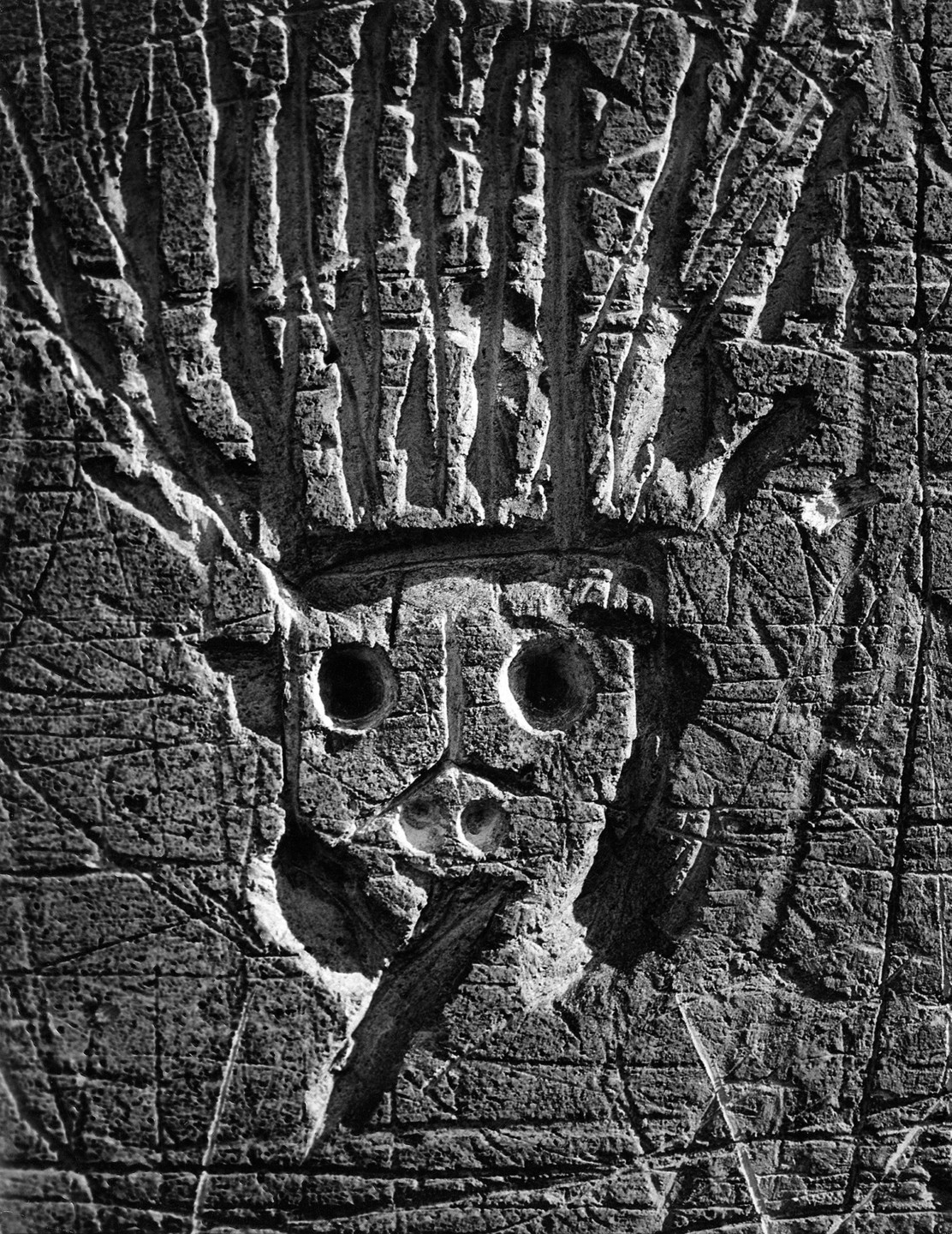 Graffiti från serie IX ”Primitiva bilder”