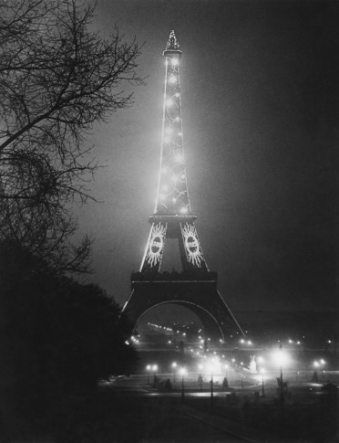 The Eiffel Tower Illuminated